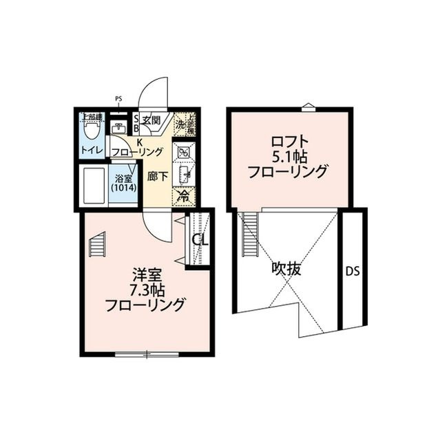 エクセラン東向島の間取り|間取りです。