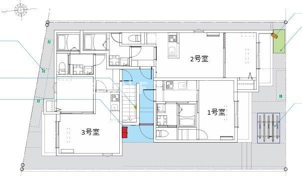 Grosvenor House(グロブナーハウス)の区画図