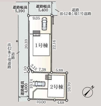 【区画図】 | CRADLE GARDEN久喜市菖蒲町菖蒲 第20　新築住宅