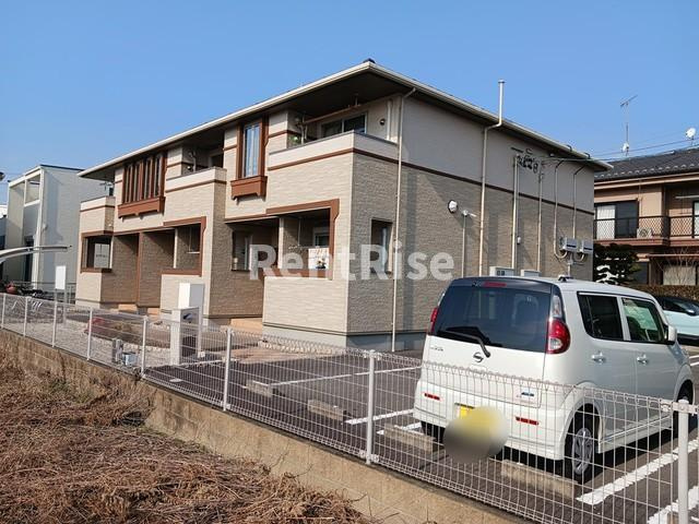 稲沢市桜木１丁目のアパートの外観|間取図