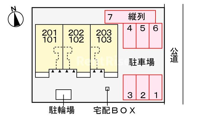 ブランドールの区画図