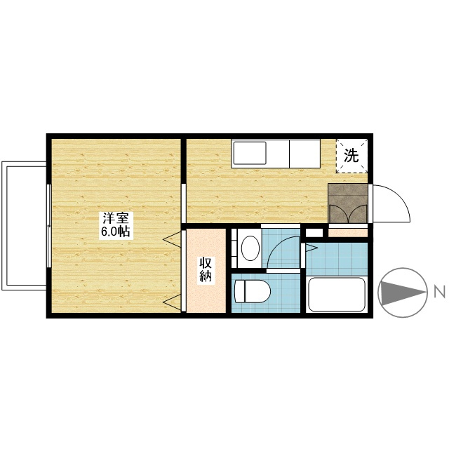 モデラート21 A棟の間取り