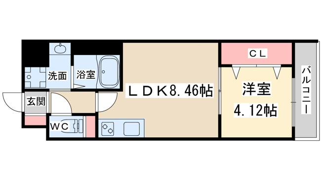 【間取り】 | ACT　DOORS天六