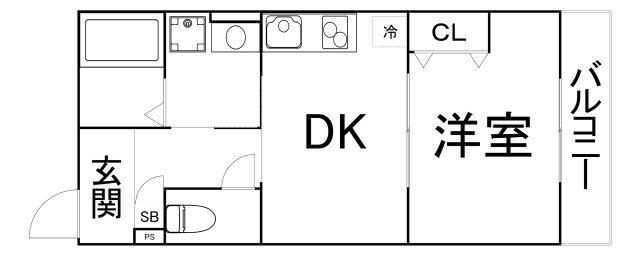 【間取り】 | メゾンキコー野江