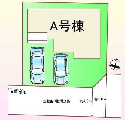 ハートフルタウン 宇都宮市針ヶ谷町410番　限定１邸の区画図|〇南道路・限定１邸〇
