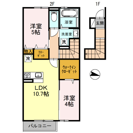 【間取り】 | シャルマン井高野