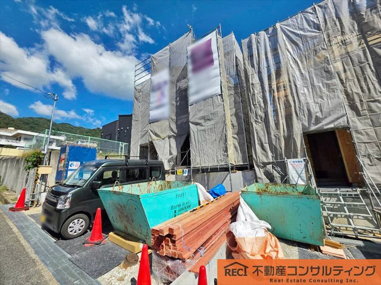 神戸市灘区鶴甲2丁目　新築戸建　1号棟の地図