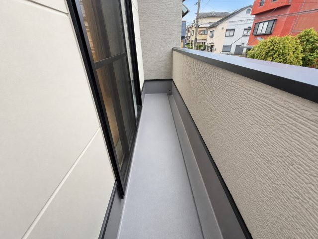 戸建 城陽市富野鷺坂山のバルコニー
