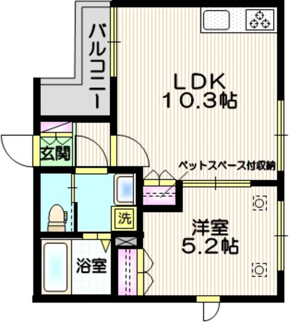 ジュネス浦和元町の間取り