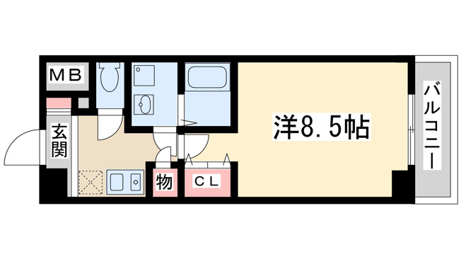 【間取り】 | ヴェリテ新大阪