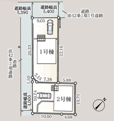 【区画図】 | CRADLE GARDEN久喜市菖蒲町菖蒲 第20　新築住宅