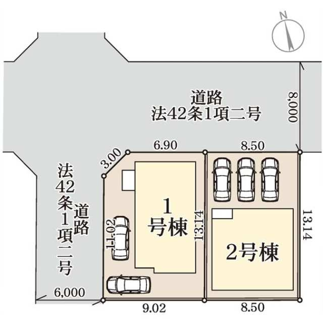 【区画図】