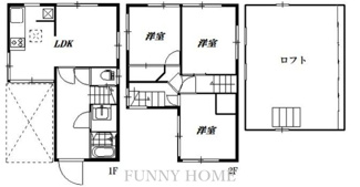 【間取り】 | 柿の木坂一丁目戸建
