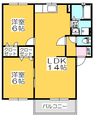 サンフラワーの間取り