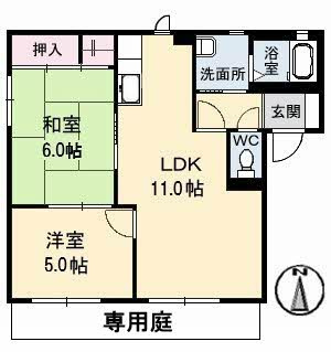 ヴィンテージ　　Ａ棟の間取り