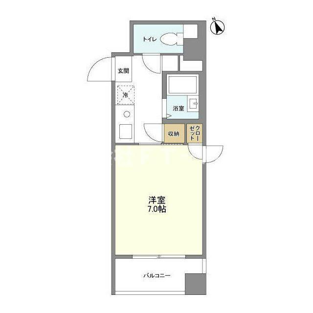 グランデュール本郷の間取り