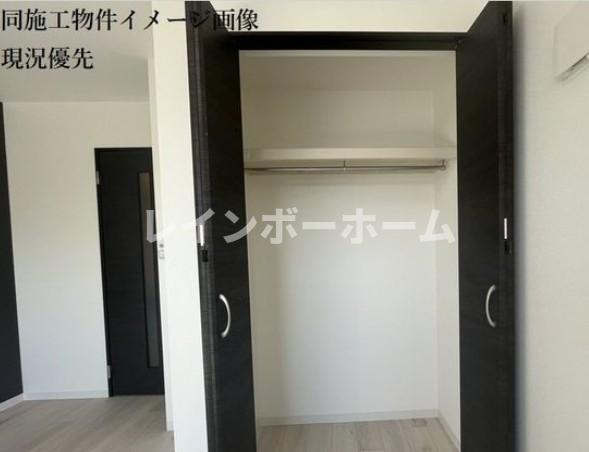 （仮称）ジーメゾン松戸五香南　仲介手数料（賃料の1.10ヵ月）の50％OFF対象物件！の収納|※同社施工イメージ画像。
