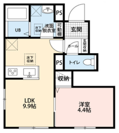 【間取り】 | リーブルファイン岩槻駅前