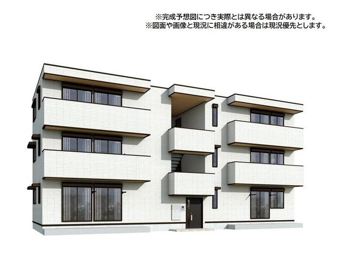 ケルサス湘南台の外観パース|外観パース