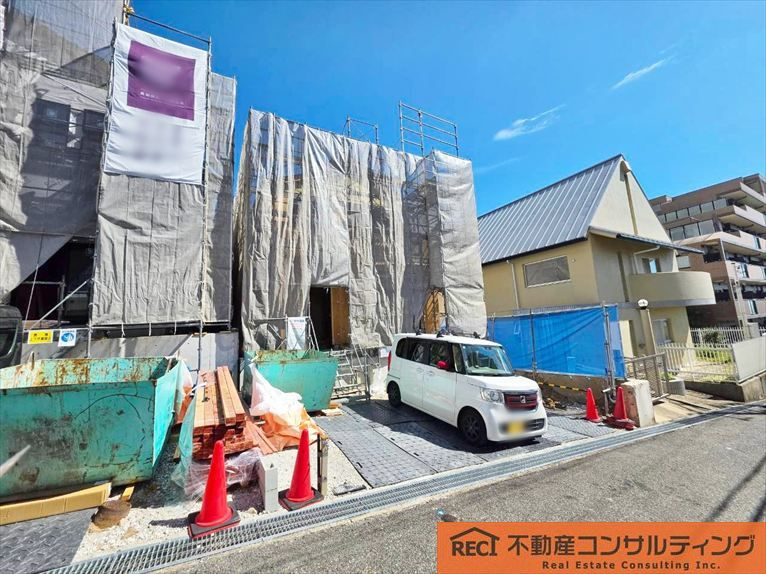 神戸市灘区鶴甲2丁目　新築戸建　2号棟の地図