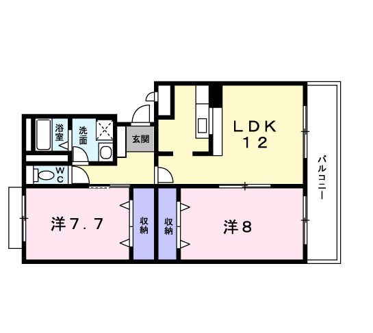 【間取り】 | フォレスタフィウーメ