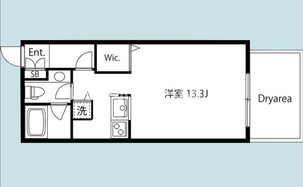 アーバンコート淵野辺壱番館※初期費用分割あと払いサービス利用可能物件の間取り
