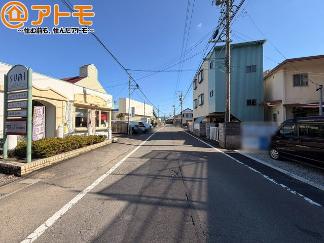 【前面道路含む現地写真】 | 葵区上土2丁目　新築戸建　B区画