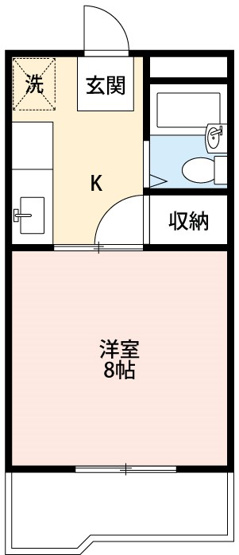 【間取り】 | コーポひまわり