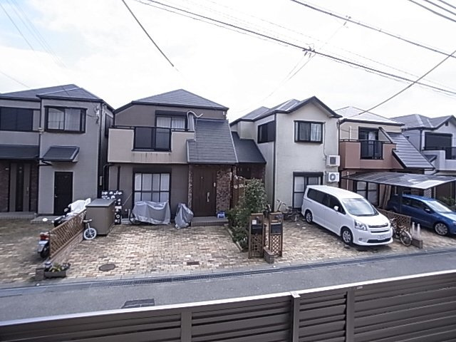神戸市須磨区潮見台町５丁目のアパートの展望