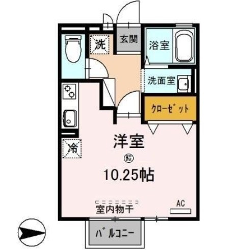 プリウスの間取り