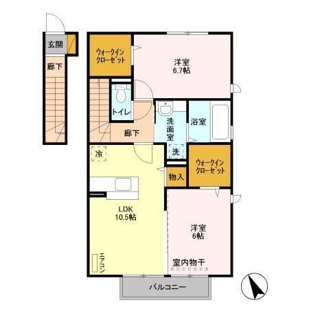 Glen Courtの間取り