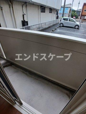 パティオなな　Ｂのバルコニー|高崎、前橋のお部屋探しはエンドスケープまで！お客様の理想お聞かせ下さい♪