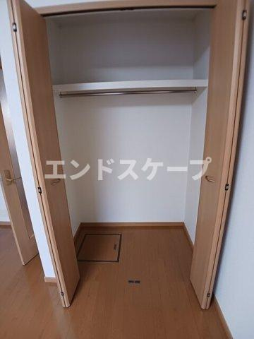 パティオなな　Ｂの収納|高崎、前橋のお部屋探しはエンドスケープまで！お客様の理想お聞かせ下さい♪