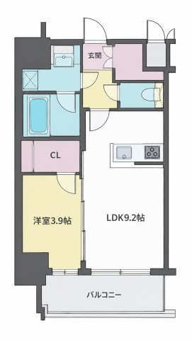 【間取り】 | エステムコート大阪オリエンス
