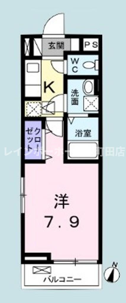 メゾン・ユーフォリア※初期費用分割あと払いサービス利用可能物件の間取り