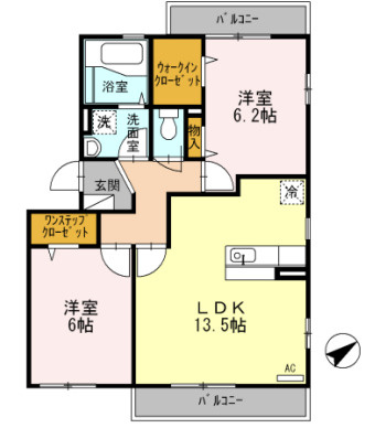 【間取り】 | エムズフォレスタ