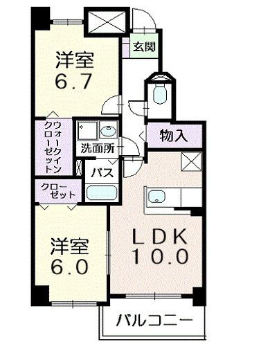 【間取り】 | タガヤパレス　アルブル | 間取り