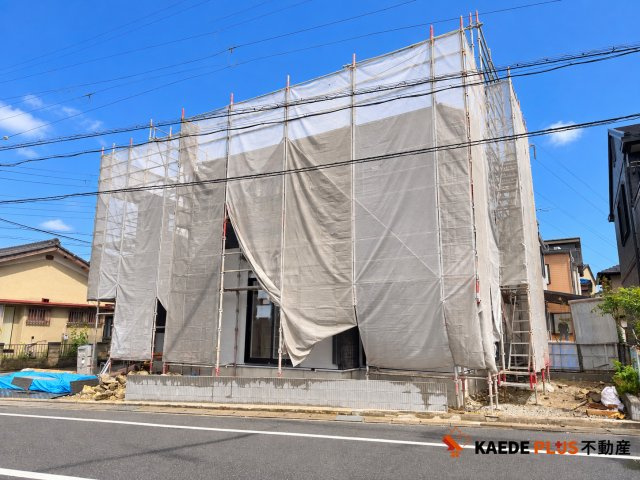 【カエデプラス不動産】東近江市長勝寺町　全1棟の外観|現地写真（外観）10/5　撮影
