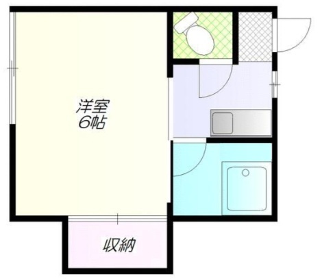 霜降コーポの間取り|間取りです。