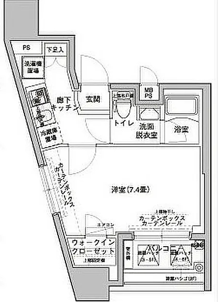 アイル東京リバーサイドの間取り