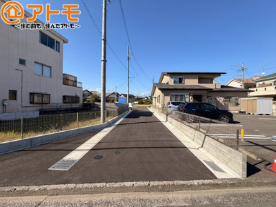 【前面道路含む現地写真】 | 葵区沓谷4丁目　新築戸建　A区画