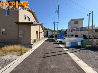 【前面道路含む現地写真】 | 葵区沓谷4丁目　新築戸建　A区画