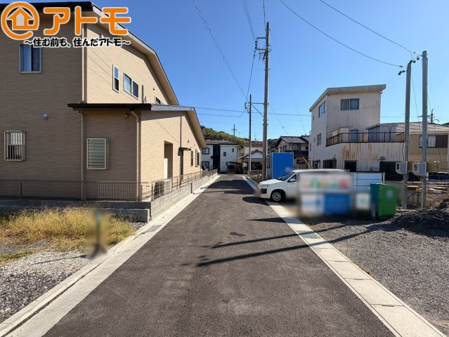 【前面道路含む現地写真】 | 葵区沓谷4丁目　新築戸建　A区画