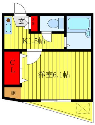 オータムマウンテン一番館の間取り