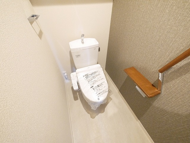 ラ・ルミエールのトイレ|シンプルで使いやすいトイレです