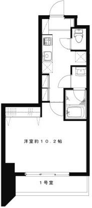 【間取り】 | フロンティア恵比寿