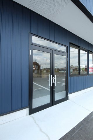 鹿沼市上野町テナントのエントランス|２号室入口　