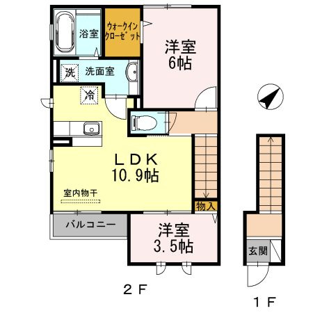 【間取り】 | ラルーン