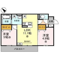 【間取り】 | グランツ辻 | お部屋の間取りです