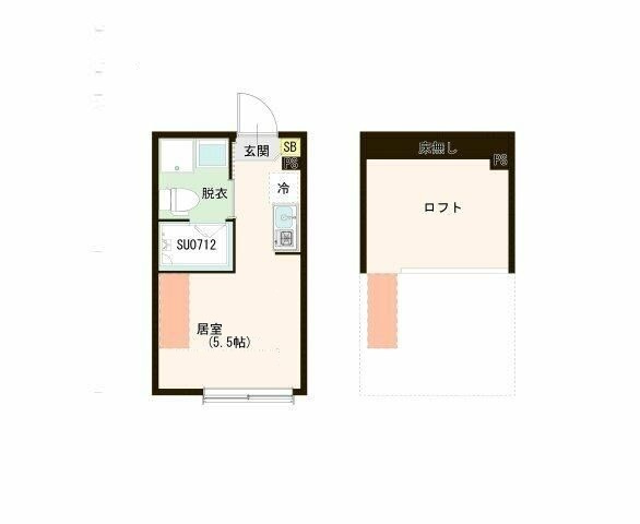 ラヴィ新小岩の間取り|間取りです。